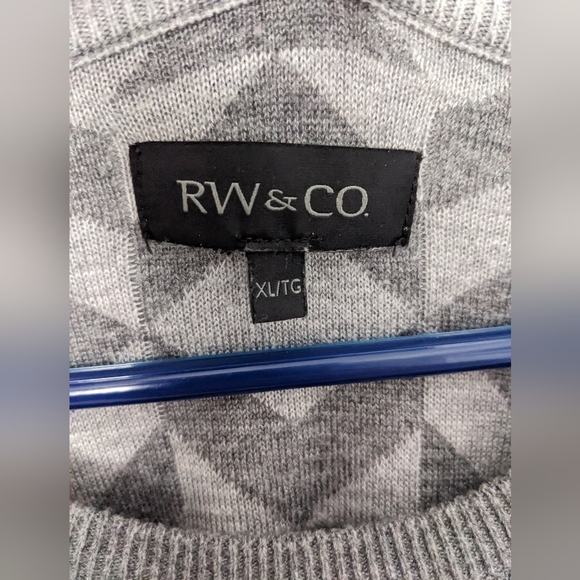 RW&CO. Grey sweatshirt men's xl - Picture 4 of 5